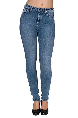 Lee Women's Skyler Jeans, Blue Pepper, W30/L33