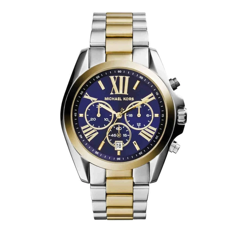 Michael Kors Bradshaw Chronograph with Two-Tone Stainless Steel Strap for Women MK5976