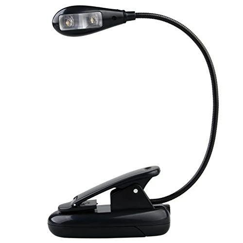 DeliaWinterfel Flexible LED Reading Light Lamp with adjustable parts Amazon Kindle Nook Sony Kobo E-BOOK READER