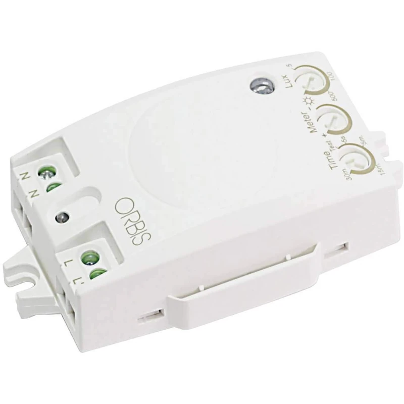 Orbis Ecomat Mini 230 V Recessed Presence Motion Sensor Detector Indoor OB135012