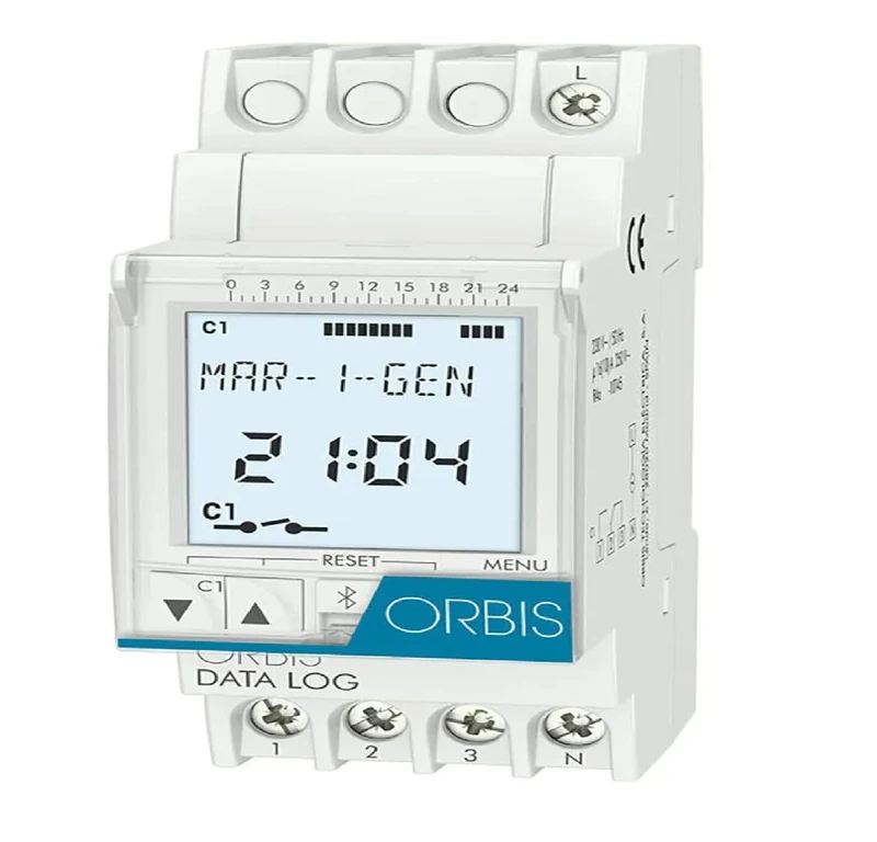 Orbis Data Log OB174012 - Digital Distributor Time Switch, 230 V - Image 1