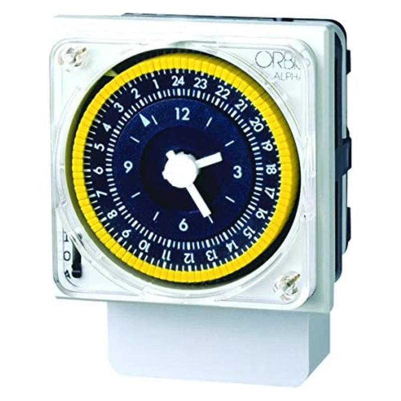 Alpha QRD 12 V Interruptor Horario Analogue Con Reserva.Diario 16(4) A