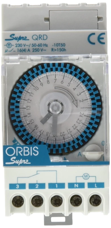 ORBIS Zeitschalttechnik VERSCHALTUHR TAGESPRO SUPRA QRD 230V