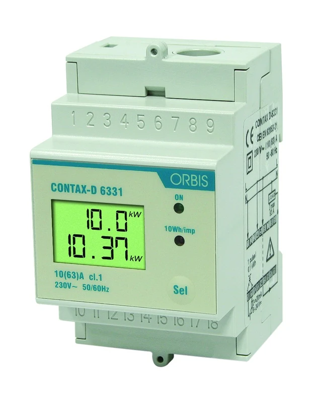 Orbis OB708100 Contax D-6331 SO Digital Energy Meter