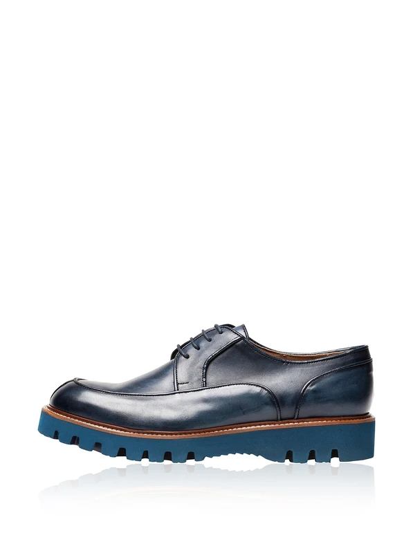 Massimo G Men's Laces, Blue, 42 EU