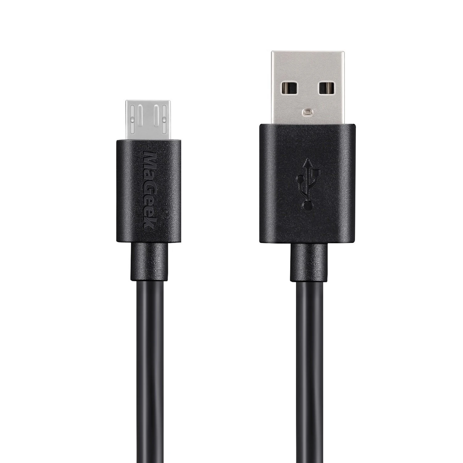 MaGeek® 3.3ft / 1.0m Premium Micro USB Cable High Speed USB 2.0 A Male to Micro B Sync and Charge Cable for Samsung, HTC, Sony, Motorola, LG, Google, Nokia and More (Black)