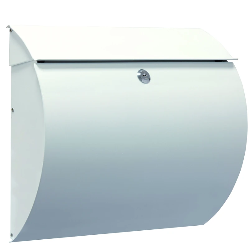 Arregui Aura Outdoor Letterbox White