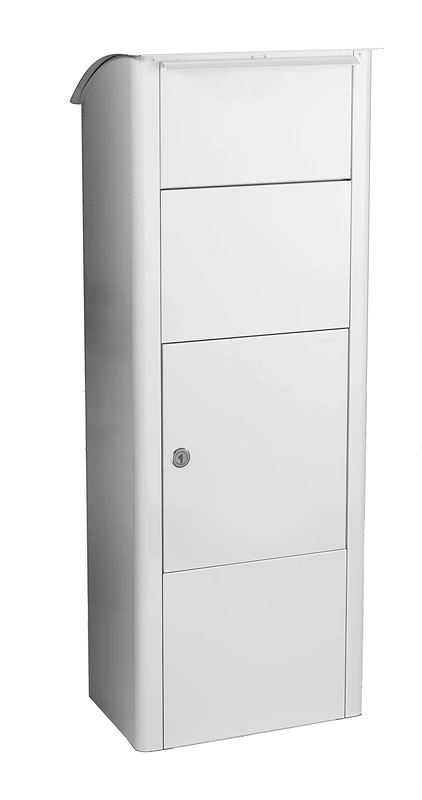 MEFA Mefa Beech 457 457001M Parcel Letter Box with Lock Size 1021 x 409 x 326 mm White