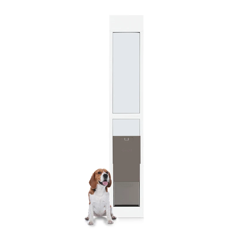 PetSafe 2-Piece Sliding Glass Cat and Dog Door - No Cutting, Durable, Weather Resistant - Large