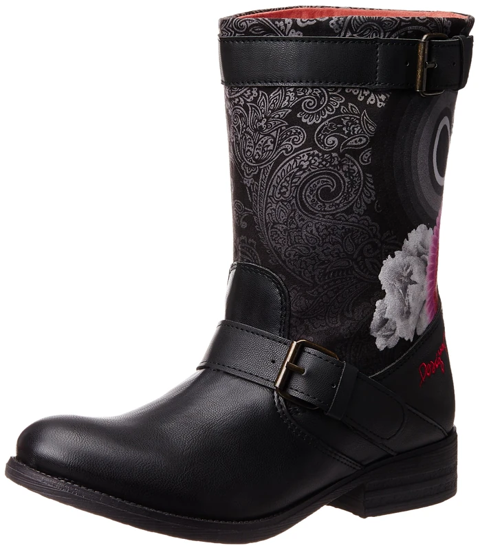 Desigual Shoes Muriel 26, Women's Biker Boots, Black (2000 Negro), 5 UK (38 EU)
