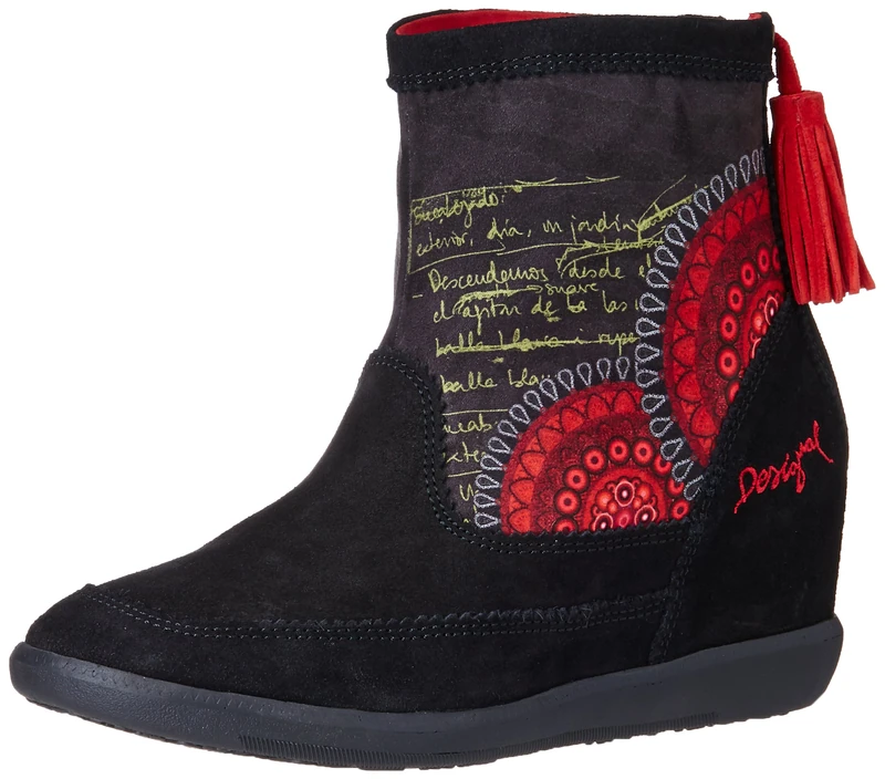 Desigual Women's Shoes Indy 6 Ankle Boots, Red (3093 Ketchup), 3.5 UK