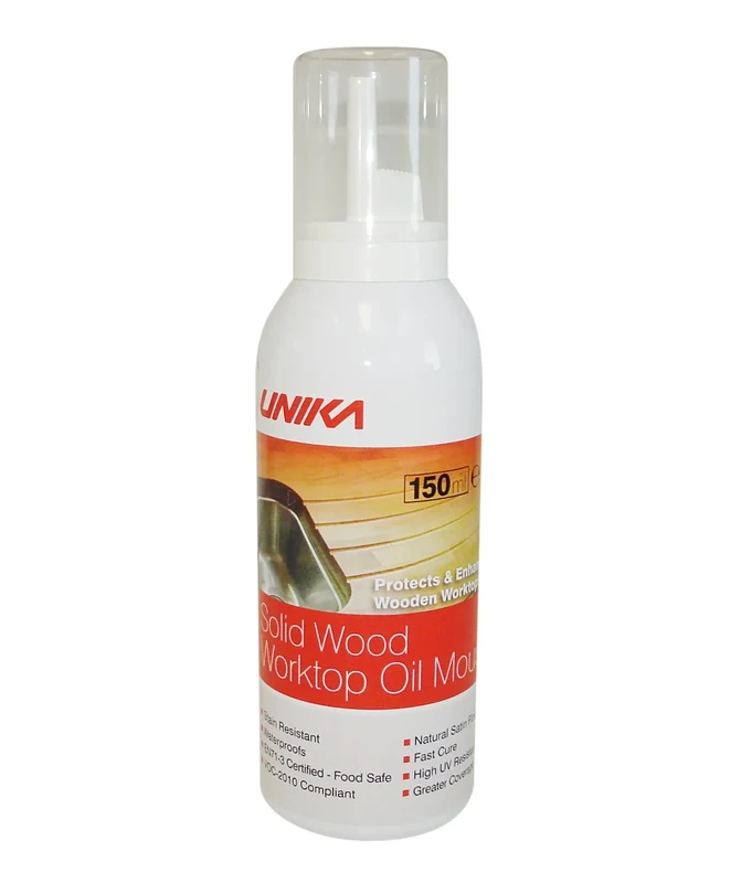 Unika Solid Wood Worktop Oil Mousse - Image 1