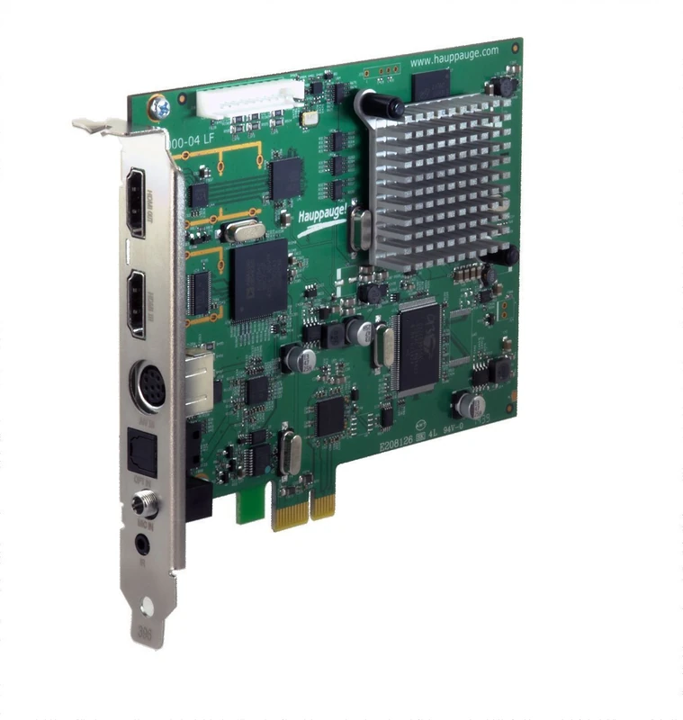 Hauppauge Colossus 2 Internal PCIe HD 1080p Video Capture Card with HDMI & Component Input, Black for Windows 8, 7, Vista, XP - Image 1