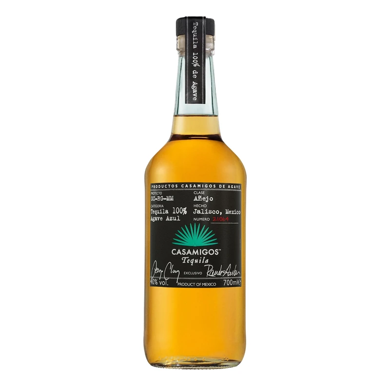 Casamigos Anejo Tequila | 40% vol | 70cl | Notes of Caramel & Vanilla | Small Batch Sipping Tequila | Recommended for Cocktails & other Alcohol Drinks | Made from Blue Weber Agave