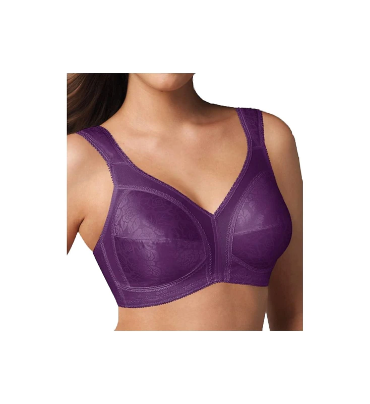 Playtex Women's Wireless Bra, Plum Majestic, 36C
