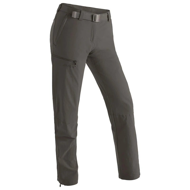 maier sports Women's Inara Slim Hiking Pants, Slim fit Outdoor Pants, Elastic Trekking Pants Teak