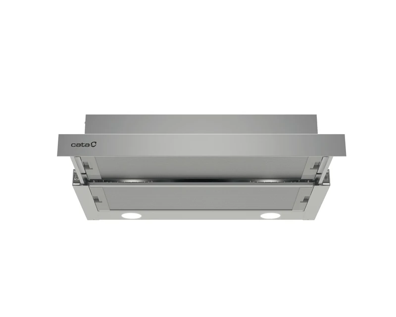 CATA | Extractor Hood | TF 2003 Model DURALUM 60 | 2 Extraction speeds | Cooker Hood 390m3/h - 150m3/h | Stainless Steel Finish