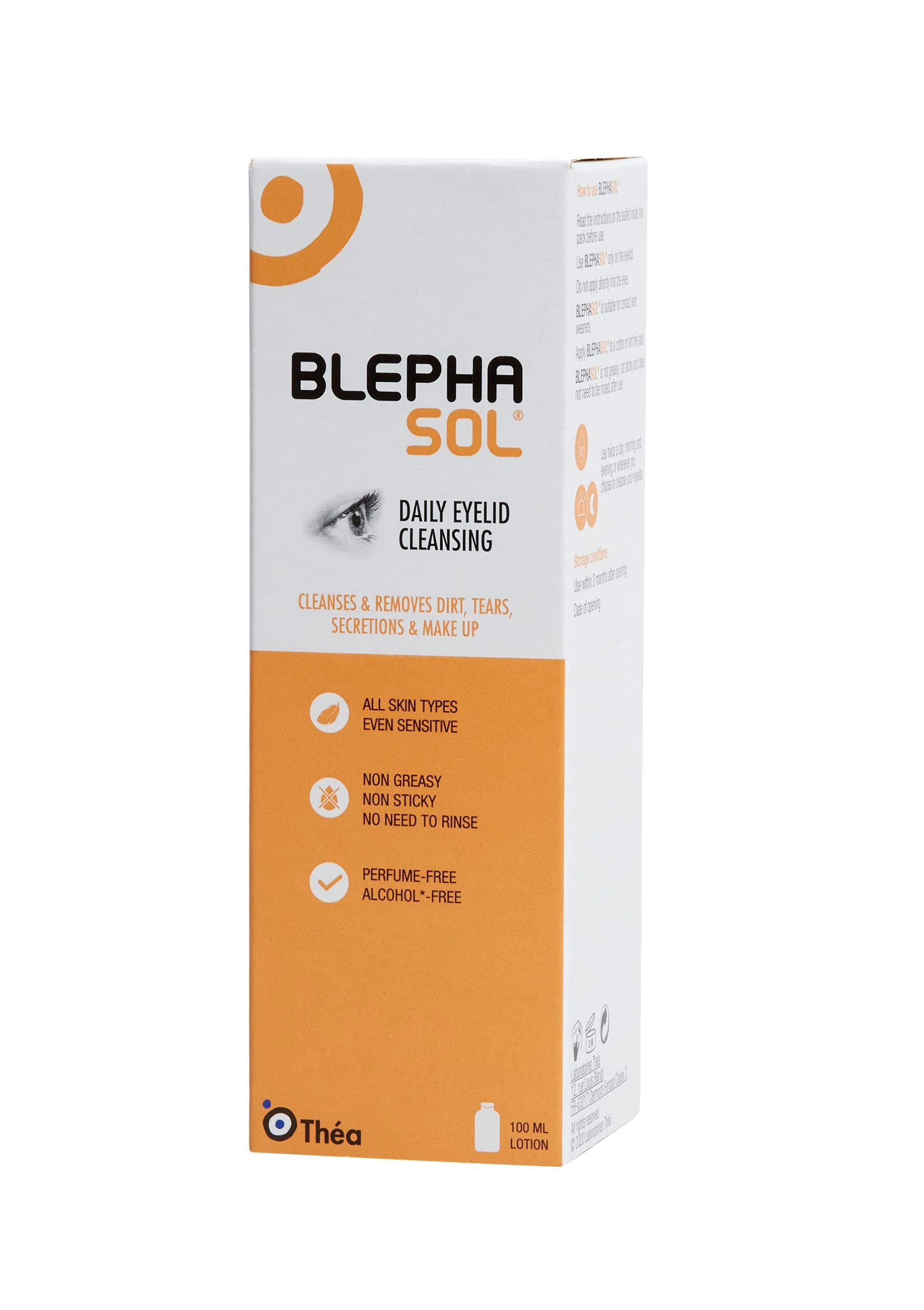 (Pack of 5) Blephasol 100ml Sensitive Eyelids Eye Lotion