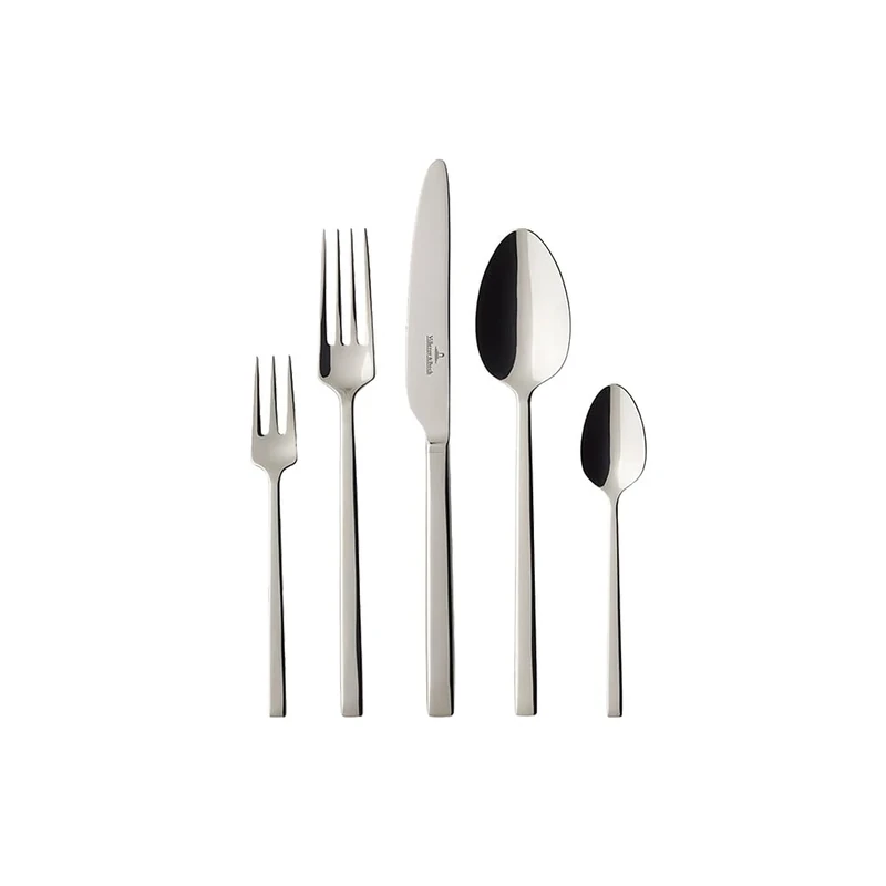 Villeroy & Boch La Classica Cutlery for up to 6 People, 30 Pieces, Stainless Steel