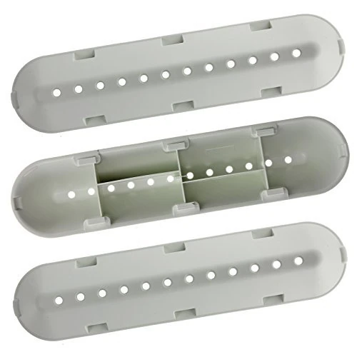 Spares2go 12 Hole Drum Paddle Lifter Arm for Hotpoint Aqualtis Washing Machines (227 mm x 53 mm x 38 mm, Pack of 3)