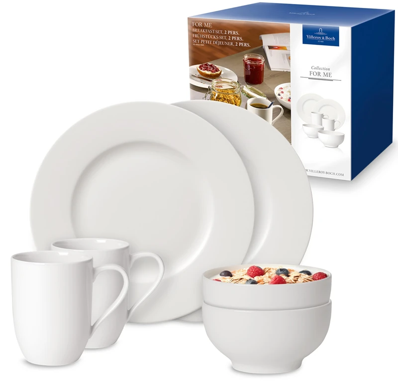 Villeroy & Boch For Me Breakfast-Set 2 person