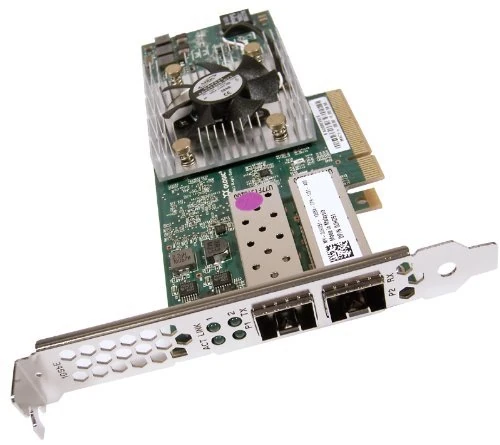 Qlogic QLE8262 Dual Port 10Gbps Ethernet-to-PCIe Converged Network Adapter Dell 4Y8PG 540-BBGT - Image 1