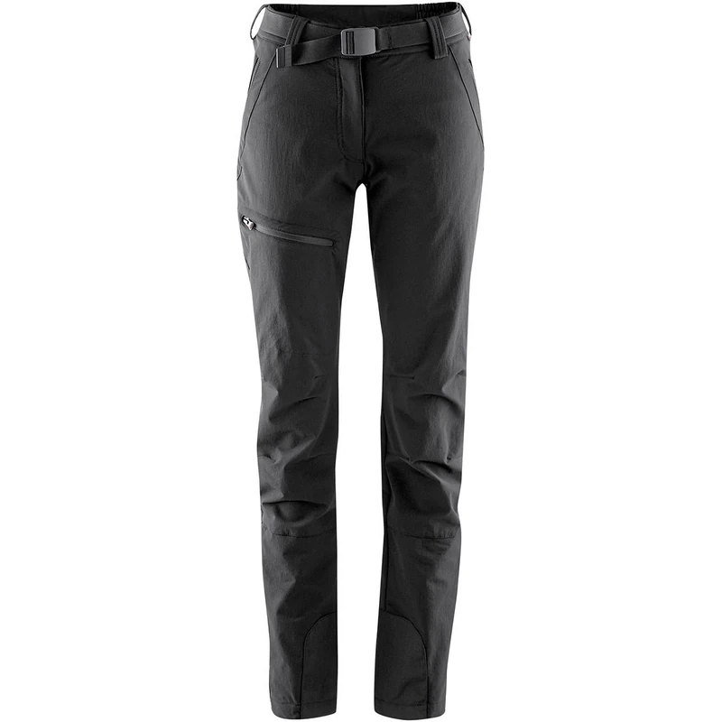 Maier Sports Women's Tour Trousers Lana PFC Free, Womens, Tourenhose Elastisch Lana, Black, 84