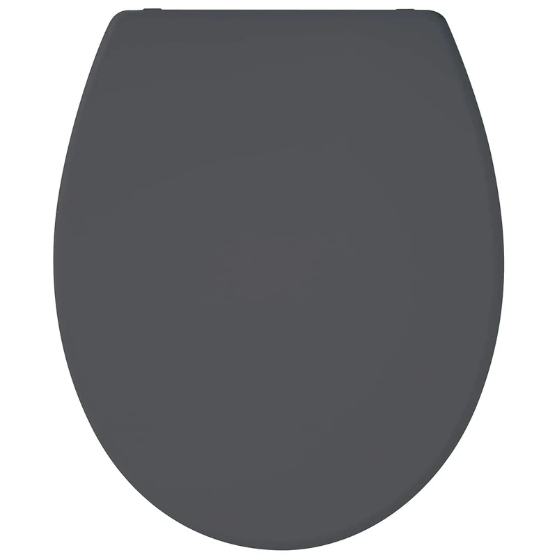 GELCO Presto Plastic Toilet Seat with Soft-Closing/Lime Green gray