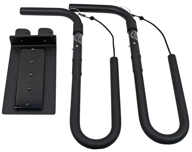 Carver Racks - CRS - Moped/Motorcycle Surf Rack - Black - Image 1