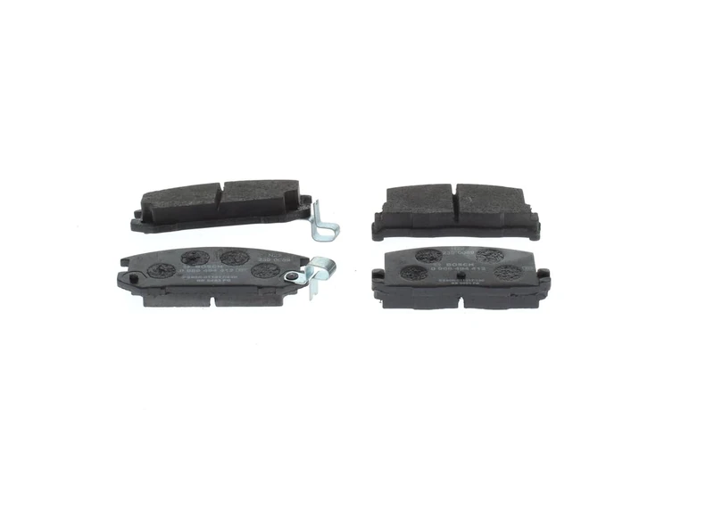 Bosch BP1334 - Brake Pads Car Rear Axle - Bosch Quality - Reduced Noise and Dust - ECE-R90 Certified - Copper-Free - 1 Set of 4 Pads
