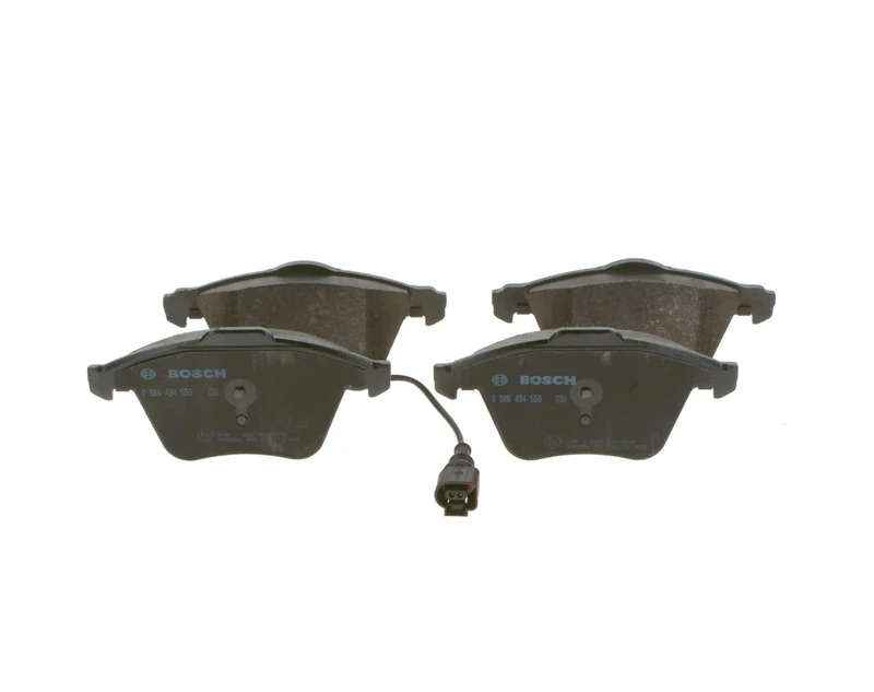 Bosch BP1471 - Brake Pads Car Front Axle - Bosch Quality - Reduced Noise and Dust - ECE-R90 Certified - Copper-Free - 1 Set of 4 Pads