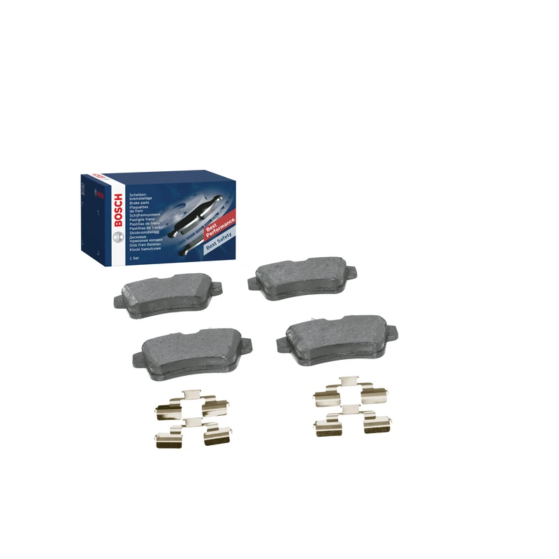 Bosch BP1359 Brake Pads - Rear Axle - ECE-R90 Certified - 1 Set of 4 Pads