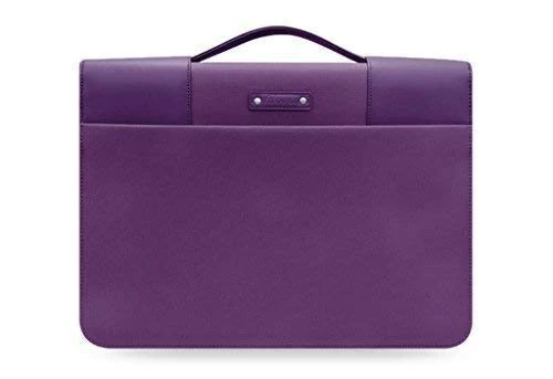 Filofax Microfiber Zipped Folio with Handle - Purple - Image 1