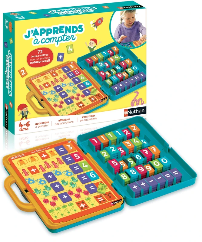 NATHAN J'apprends a Compter - Jeu d'apprentissage mathematique - Image 1