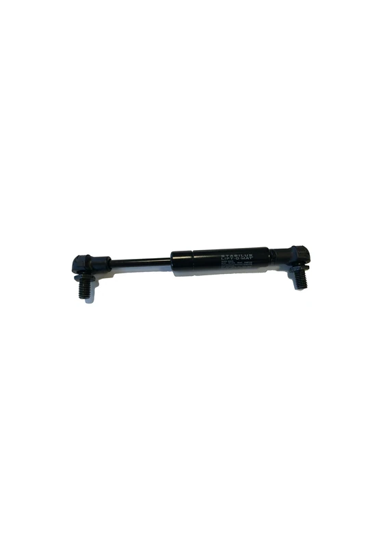 Stabilus Gas Spring Lift-O-Mat Hydraulic Damper with Newton / 10 kg Extension Force Gas Lift for Furniture, Doors, Motorhomes, Flap Fittings, Item No. 4848DZ, Black