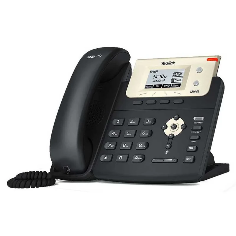 Yealink SIP-T21P-E2 Entry Level IP Phone - POE (Power Supply Not Included)
