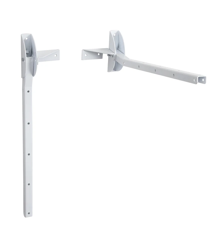 Sauvic White Foldable Wall Clothes Airer