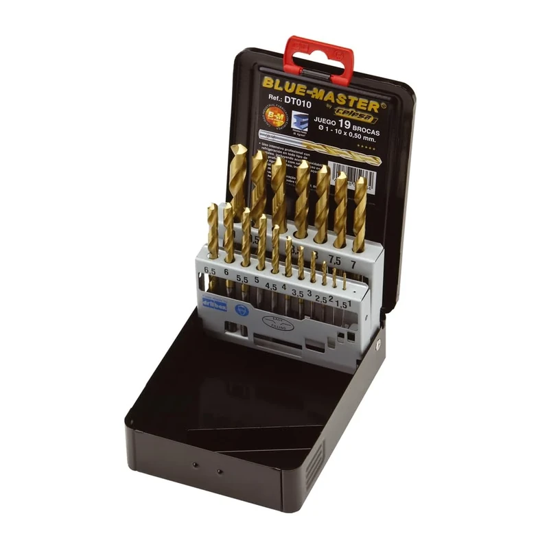 celesa Case Metalico/A 19 Hss Drill Bit Diameter 1 – 10 x 0,50 mm