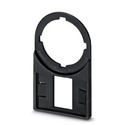 Phoenix 827448 Plastic Label Holder Emp22 27 x 18 Black - Image 1
