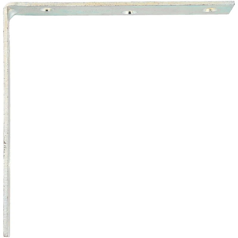 Amig - Pack of 50 Metal Reinforcement Angles | 100 x 19 x 2 mm | Designed with L Shape | for Fixing Wooden Furniture or Laying Shelves and Shelves | Zinc Plated Steel