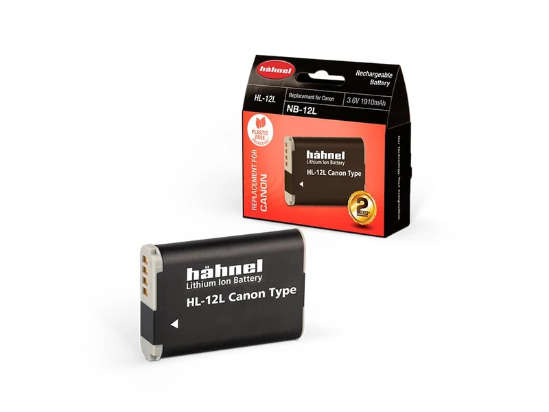 Hähnel - HL-12L Canon - Camera Accessories - Li-Ion Battery