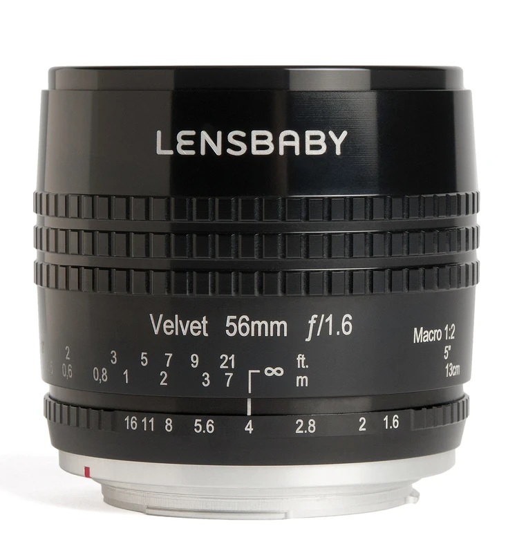 Lensbaby - Velvet 56 - for Fuji X - Soft and velvety - Perfect for macro and portraits - Glow effect