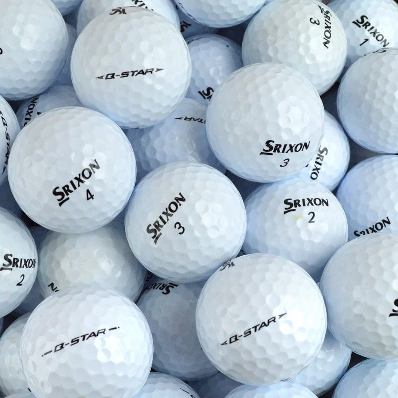 Second Chance Srixon Q Star Grade A Premium Lake Golf Balls (Pack of 100) - White