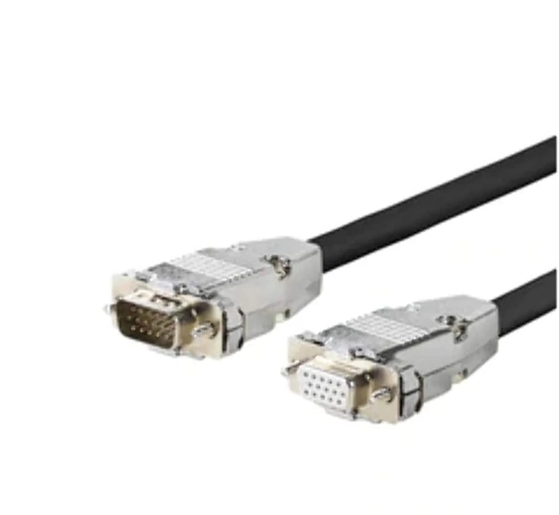 VivoLink provgafm5 5 m VGA (D-Sub) VGA (D-Sub) Black VGA Cable – VGA Cables (VGA (D-Sub), VGA (D-Sub), Male, Female, Black, 1280 x 1024 pixels)