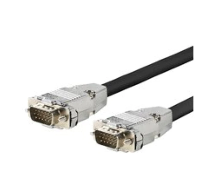 VivoLink provgam15 15 m VGA (D-Sub) VGA (D-Sub) Black VGA Cable – VGA Cables (VGA (D-Sub), VGA (D-Sub), Male, Male, Black, 1280 x 1024 pixels)
