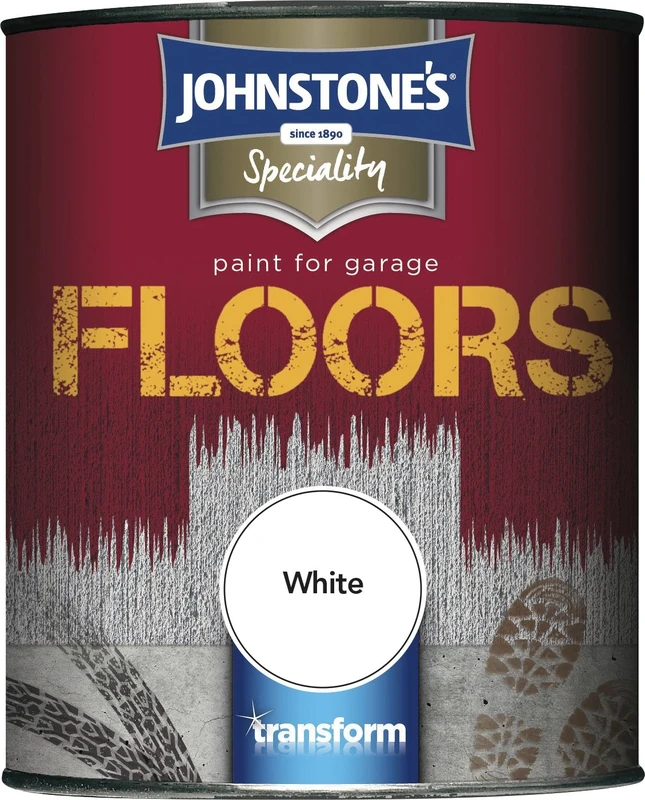 Johnstone's Garage Floor Paint - White 2.5L