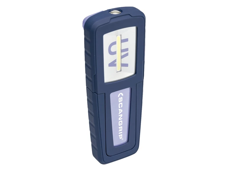 SCANGRIP 03.5408 - Linterna UV-Form, 3.7V/2.200 mAh Li-ion, Lux@0,5m = 100, 150 Lumenes