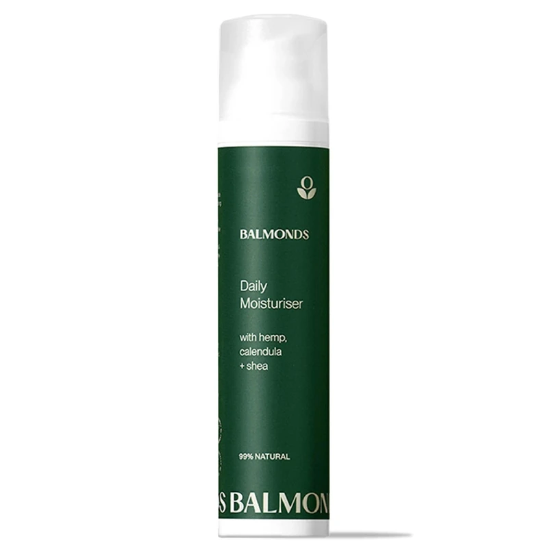 Balmonds Daily Moisturising Cream - Moisturiser for Dry or Sensitive Skin. Natural Emollient Cream for Face, Body and Hands.100ml