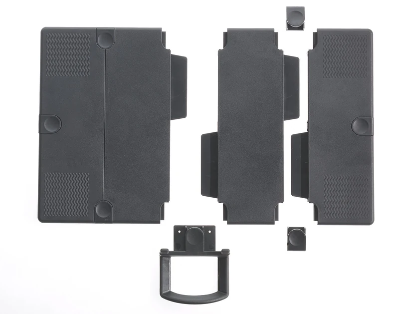 Novus 7950905000 Extension Plates (Set of 2 for Enlarging The Support Plates) Anthracite - Image 1