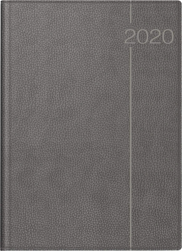 rido/Idé 702750484 Conform, 1 = 1 Book Day – 210x 297 mm Cover Derby Grey Calendar 2018